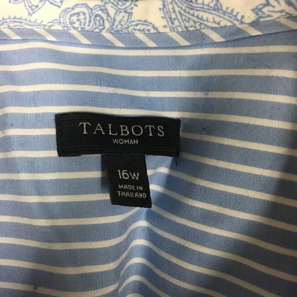 Talbots button down blouse - Picture 2 of 3